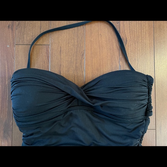 Carmen Marc Black Pinup Style Swimsuit - Size 8 - Picture 5 of 9